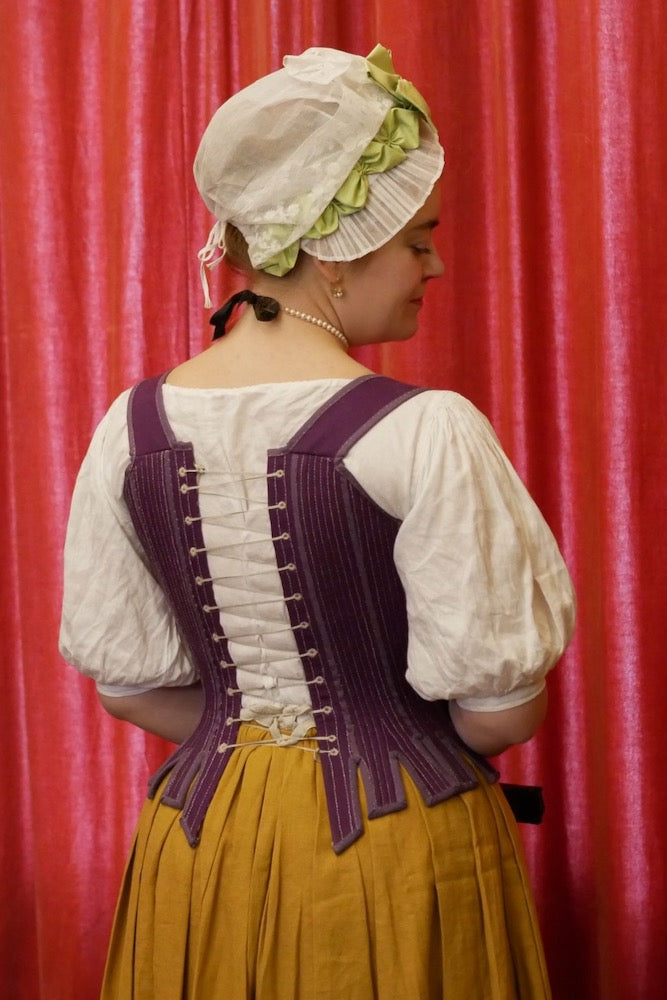 Cassandra Stays (1760-1780) Pattern || Scroop Patterns & Virgil's Fine Goods