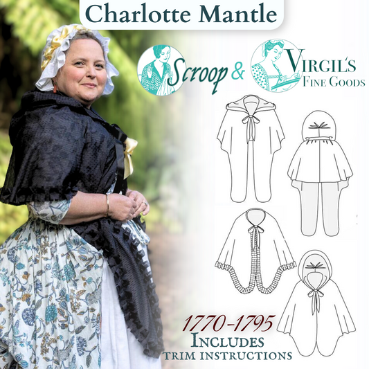 Charlotte Mantle (1770-1795) Pattern  || #2203