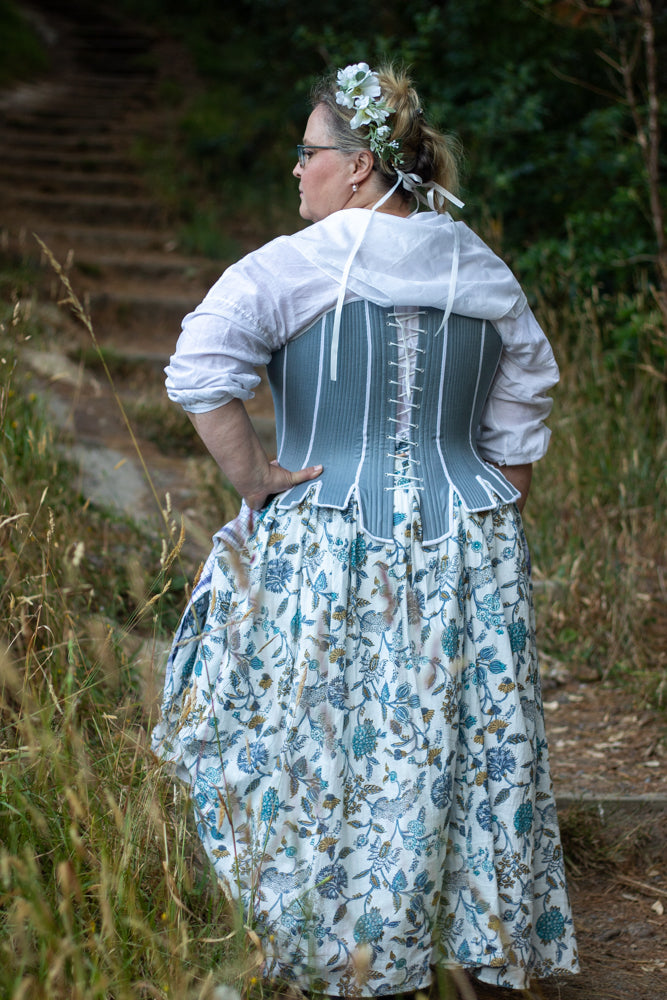 Cassandra Stays (1760-1780) Pattern || Scroop Patterns & Virgil's Fine Goods
