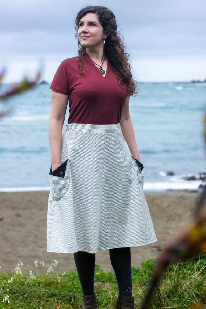 Tara Skirt & Pinafore Pattern || #2404