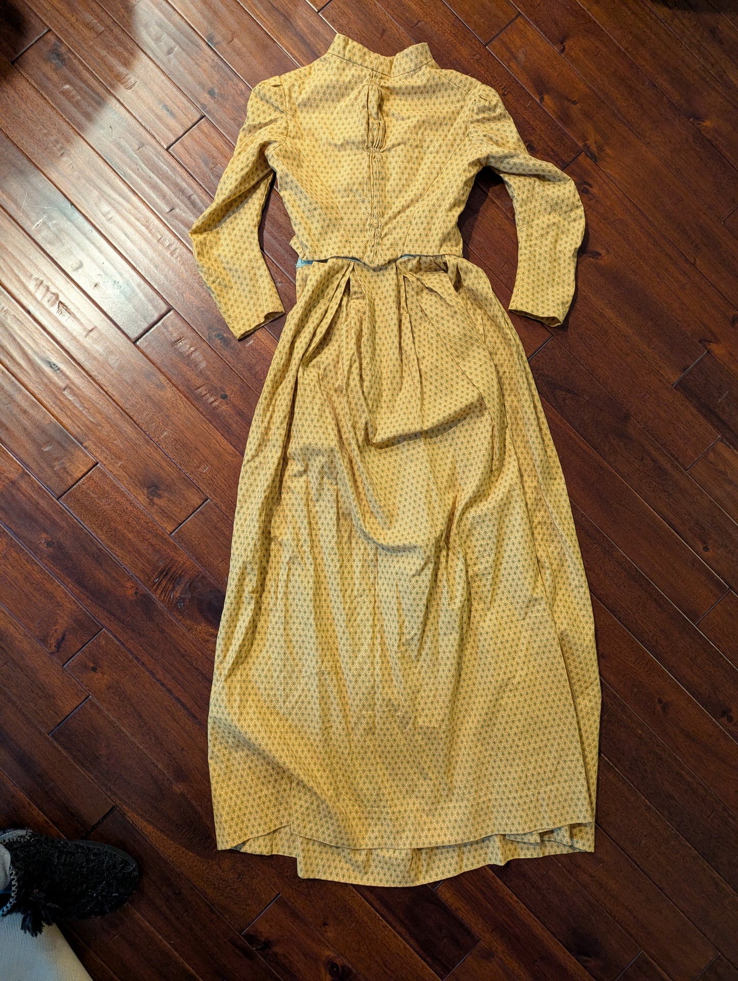 1888 Inspired Bustle Work Dress