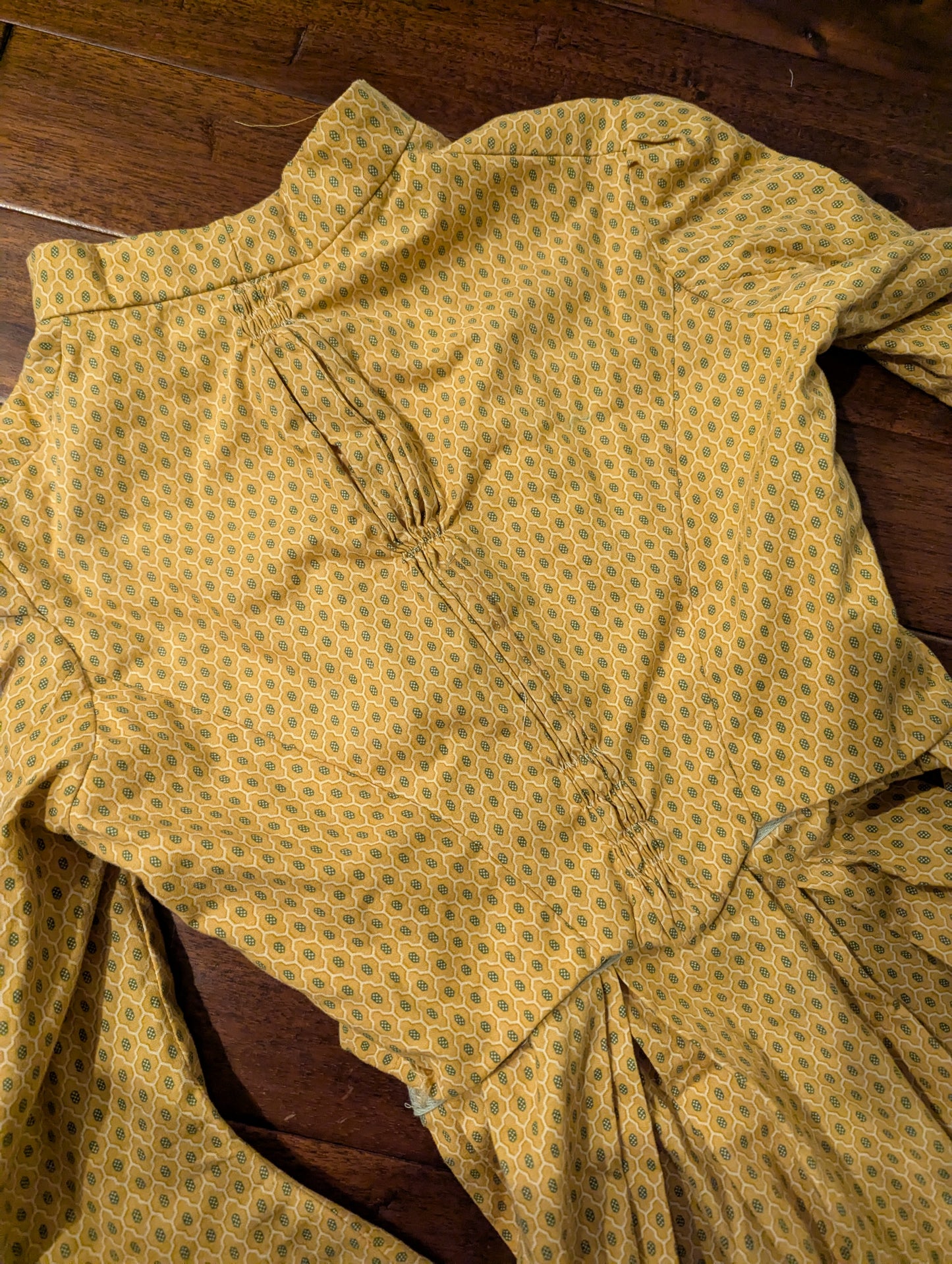 1888 Inspired Bustle Work Dress