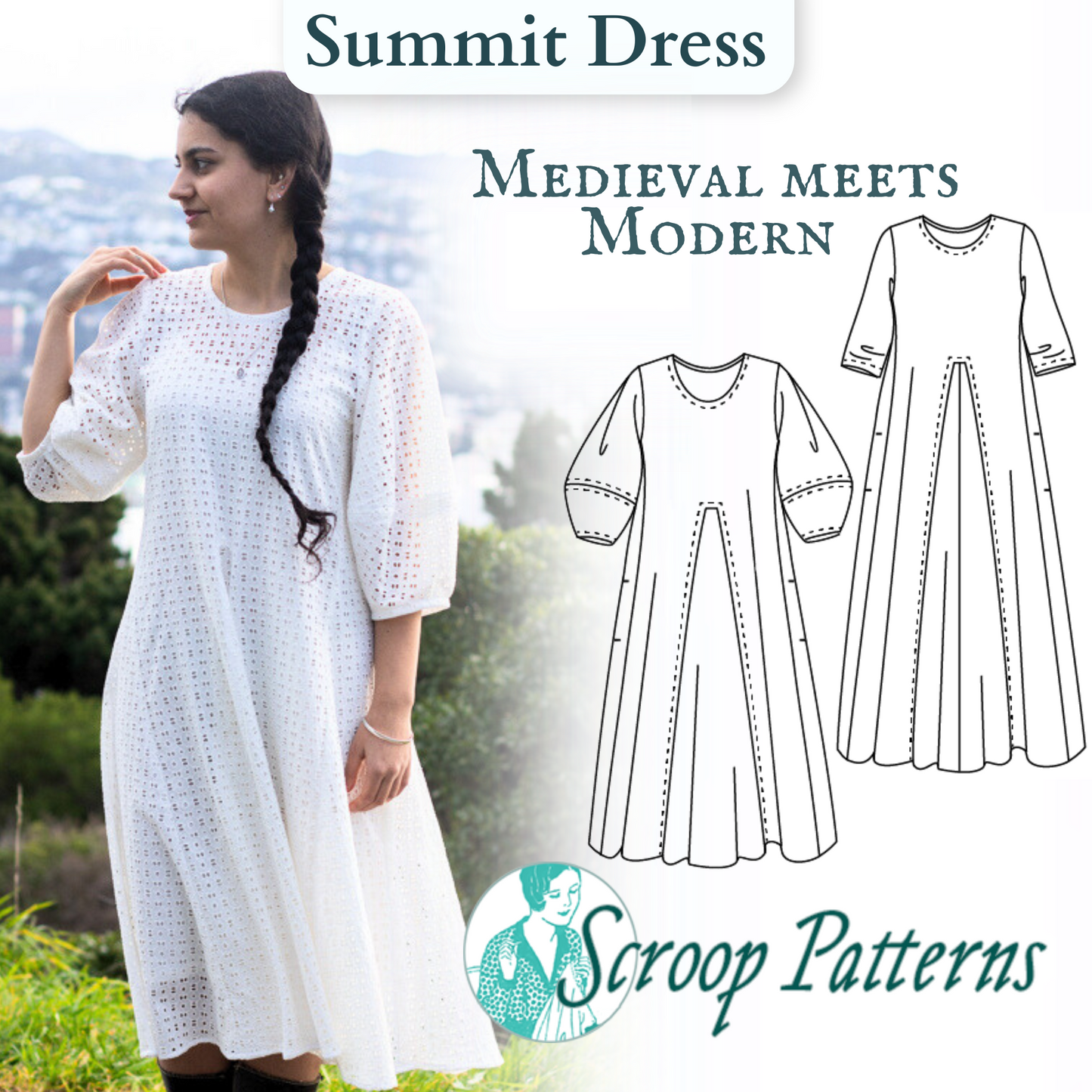The Summit Dress Pattern || #2402