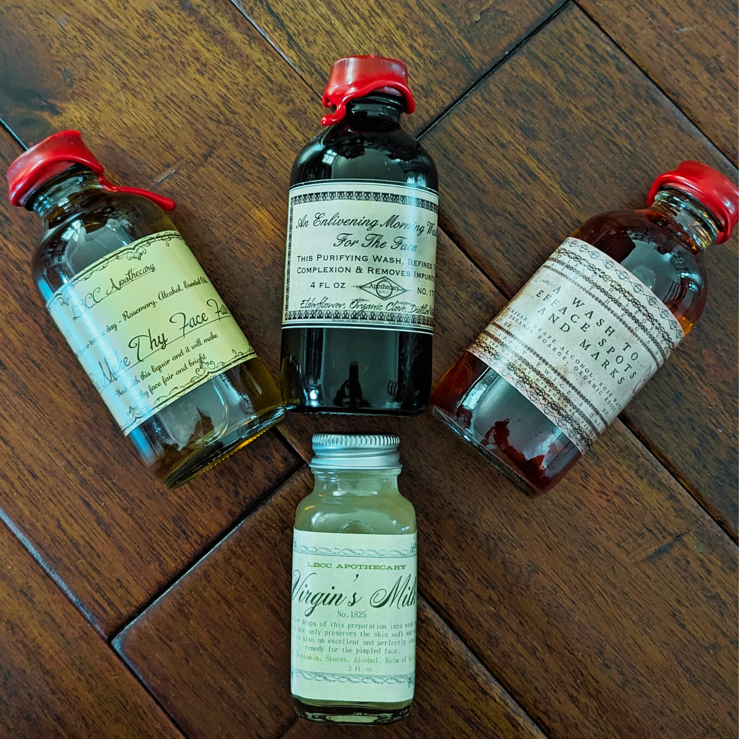 "A liquid to efface spots and marks" || 1772 Wash & Astringent