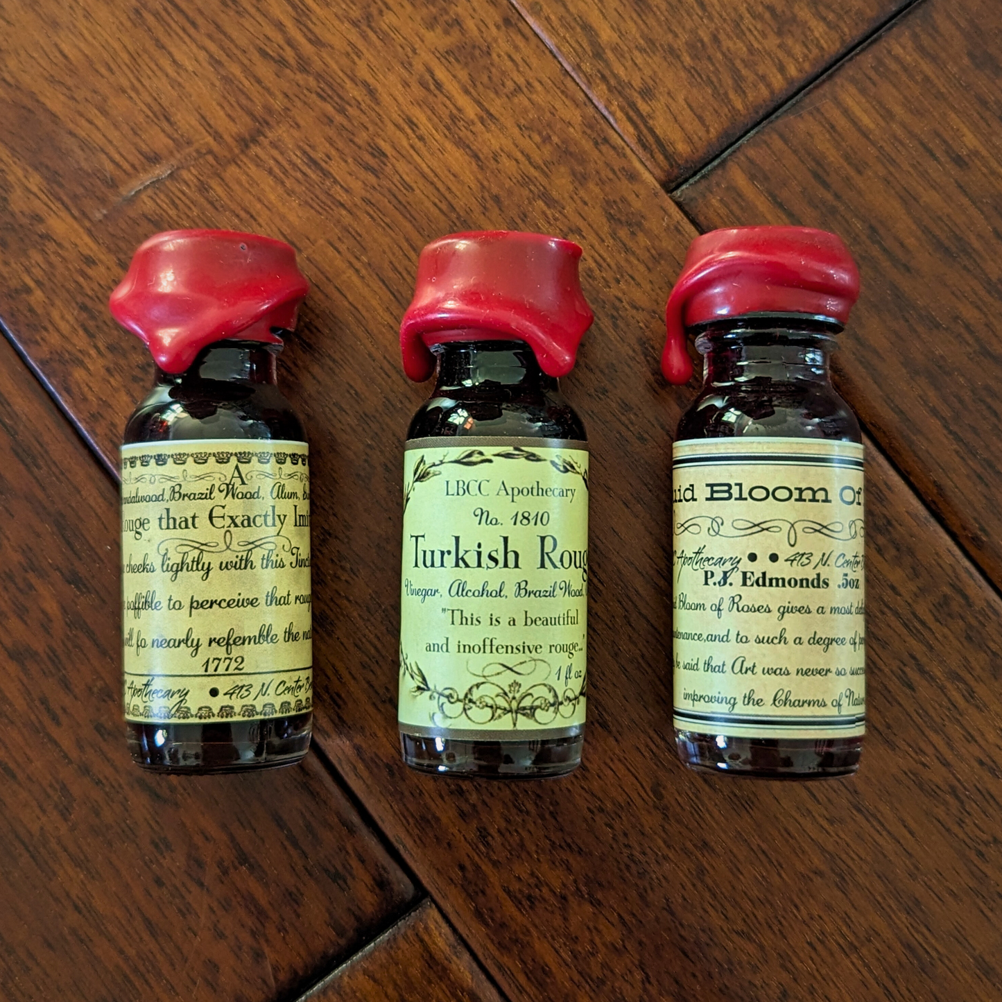 Liquid Rouges || Historical Blush & Lipcolor