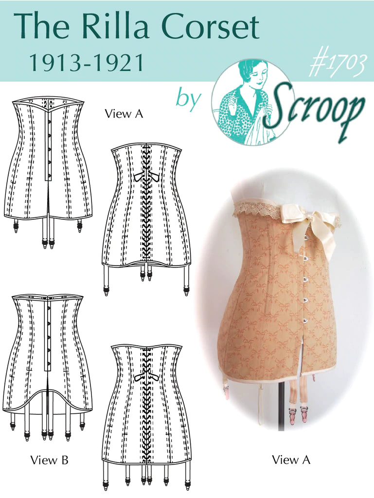 Rilla Corset (1913-1921) Pattern || #1703