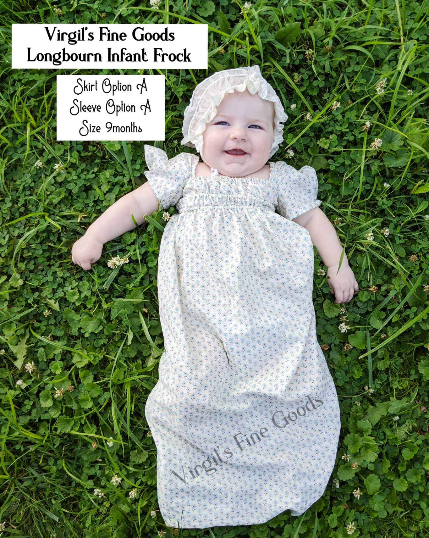 DISCONTINUED Longbourn Frock (1790-1820) Children's Pattern || #R100