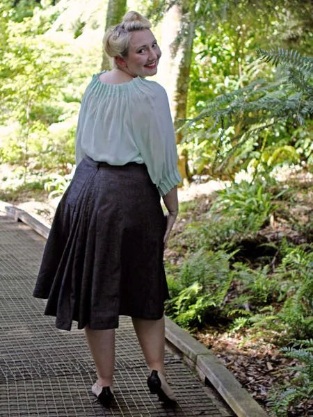 Fantail Skirt (Historical 1890-1910 & Modern) Pattern || #1701