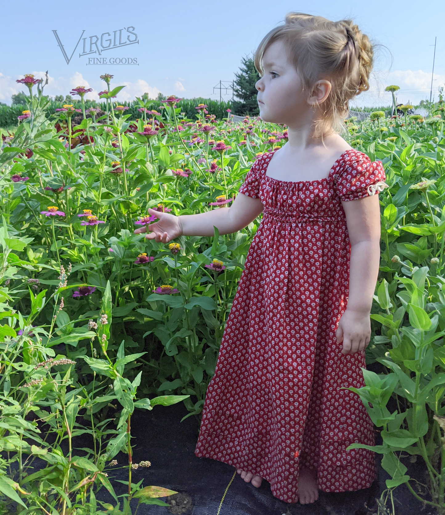 DISCONTINUED Longbourn Frock (1790-1820) Children's Pattern || #R100