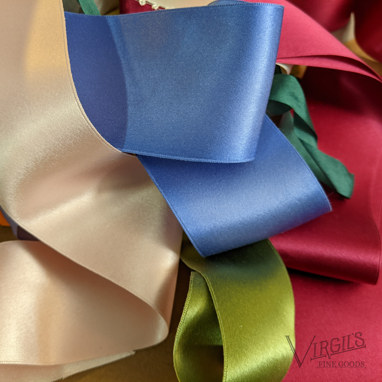 Swatch Samples || Silk Satin Ribbon