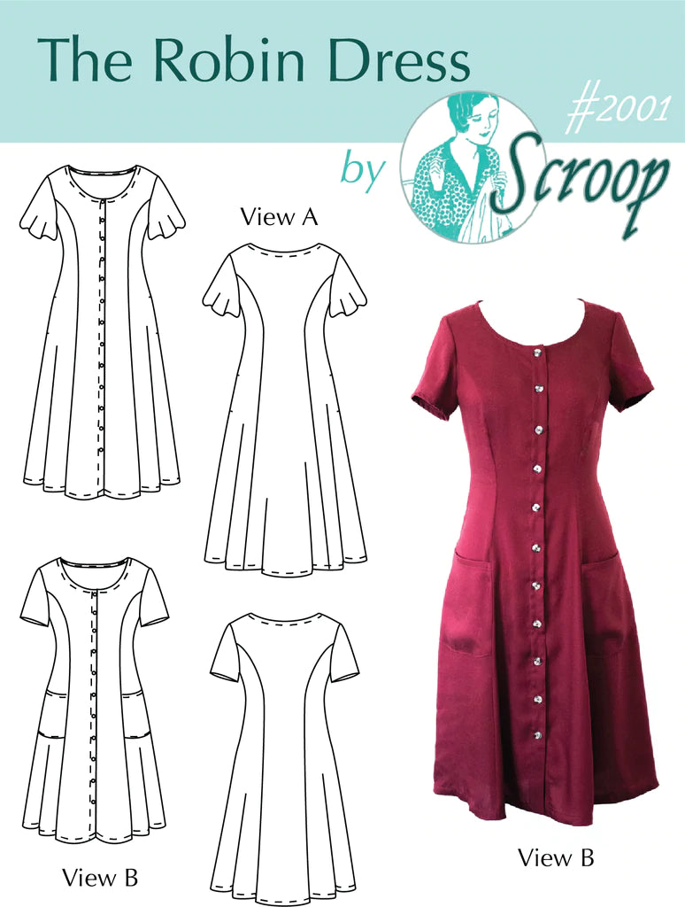 The Robin Dress | Scroop Patterns | Sewing Pattern The Robin Dress | Scroop Patterns | Sewing Pattern