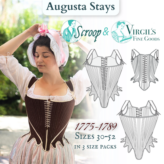 Augusta Stays (1775-1790) Pattern  || #1903H