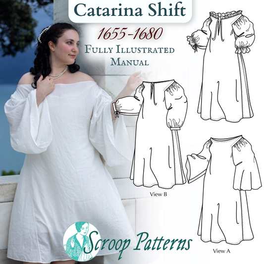 Catarina Shift (1655-1680) Pattern  || #2502