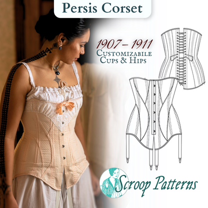 Persis Corset (1907–1911) Pattern || #2302