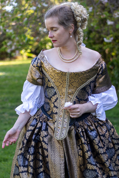 Ninon Bodice (1655-1680) Pattern  || #2505