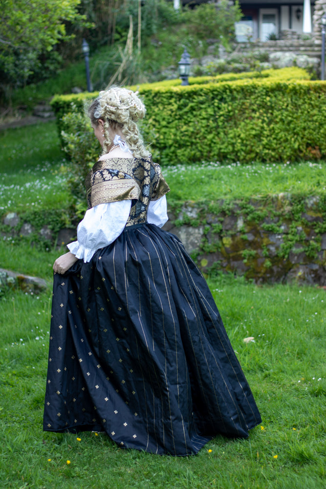 Anne Skirt & Barbara Bum Roll (1655-1680) Pattern Bundle|| #2503 & 2504