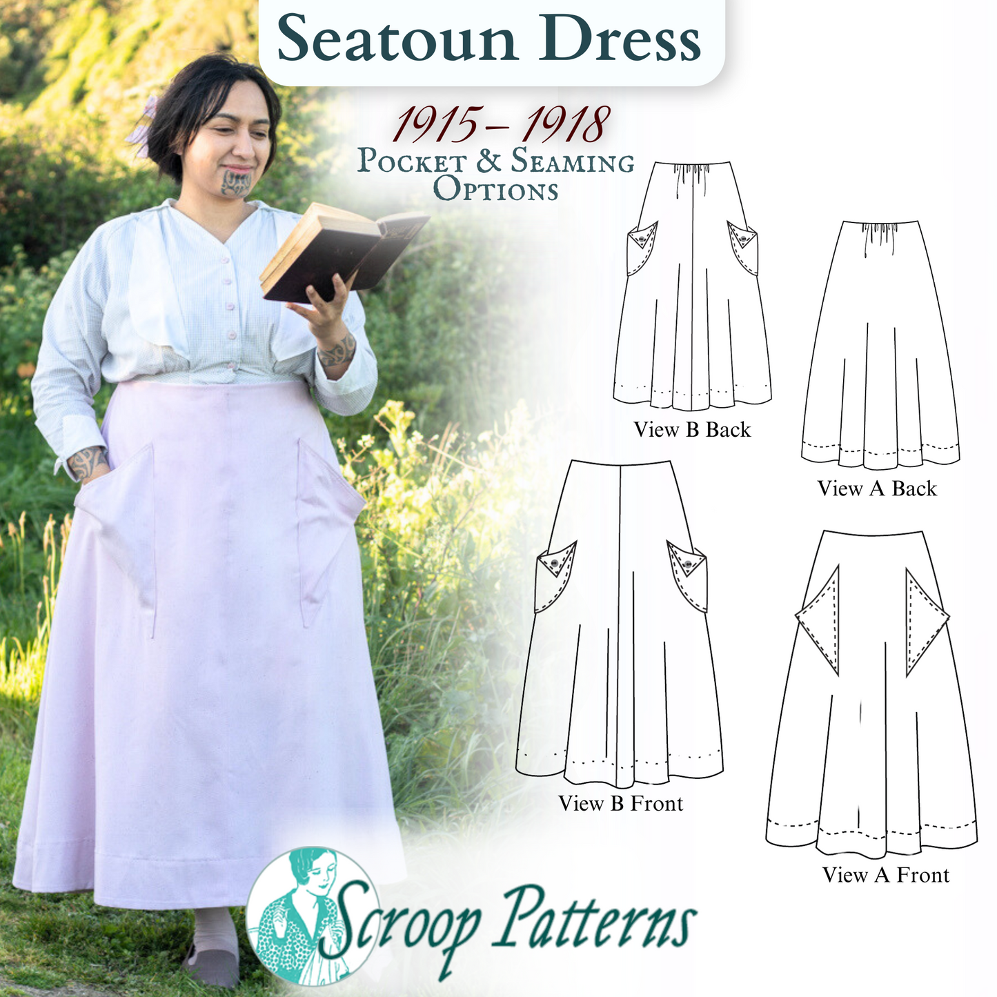 Seatoun Skirt (1915-1918) Pattern || #2403