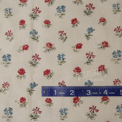 PRE-ORDER Sarah's Sprig'd Cotton (ca1785-1800) Reproduction Lawn Fabric