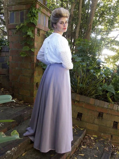 Fantail Skirt (Historical 1890-1910 & Modern) Pattern || #1701