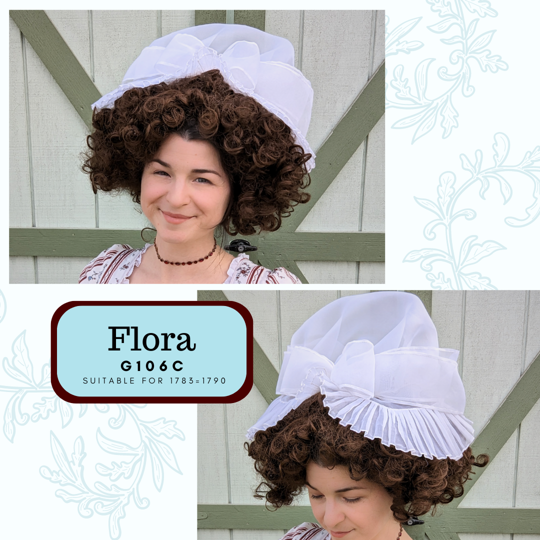 1780s Cap Bundle Paper Pattern || #G106