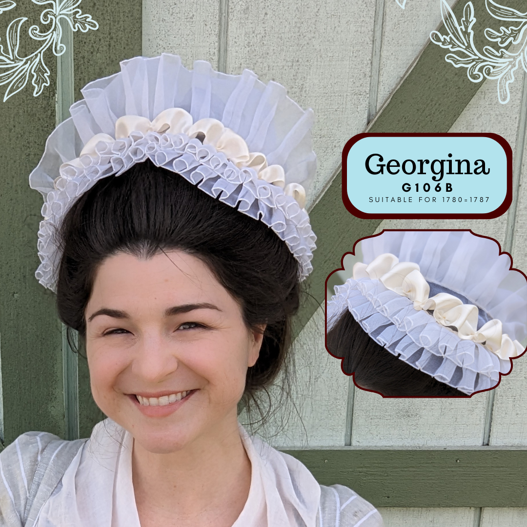 1780s Cap Bundle Paper Pattern || #G106