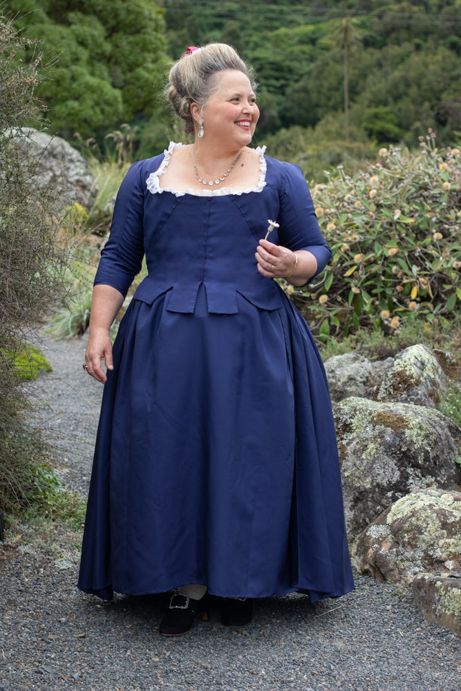 Aidah Italian Gown (1775-1790) Pattern  || #2301