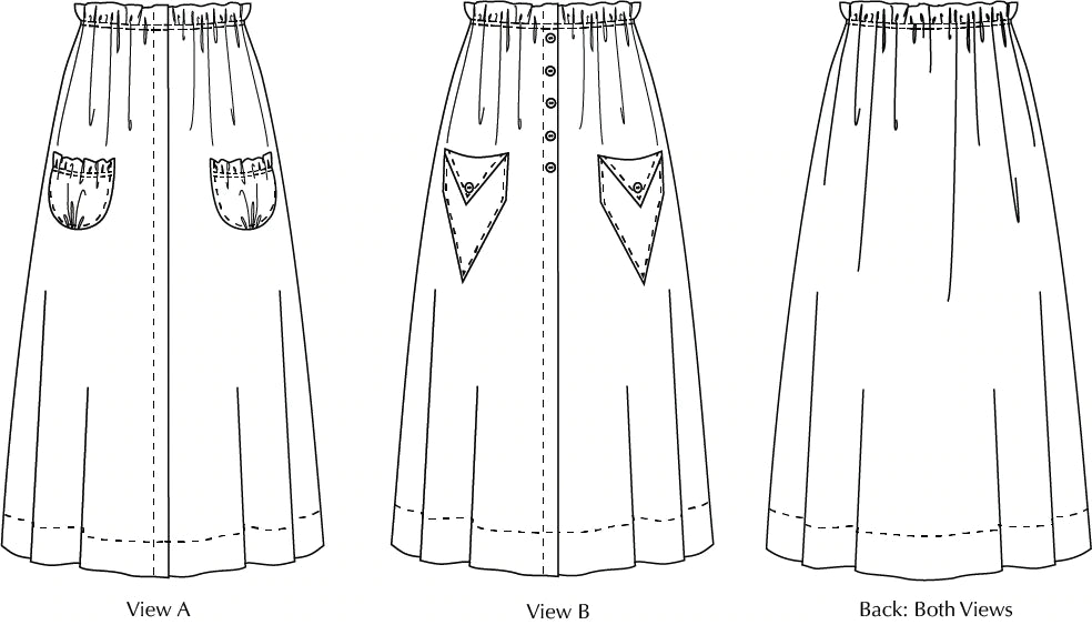 Kilbirnie Skirt (1915-1918) Pattern || #2103