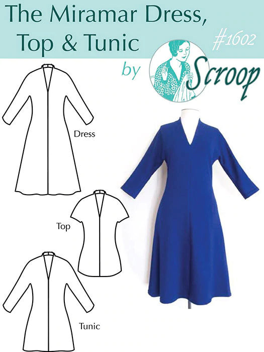 Miramar Dress, Top, & Tunic Pattern || #1602